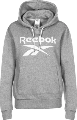 Produktbild von Reebok Big Logo Fleece Kapuzenpullover Damen Erwachsene grau S