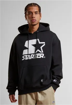 Immagine prodotto di Starter Uomo Felpa con cappuccio oversize con logo nero - S