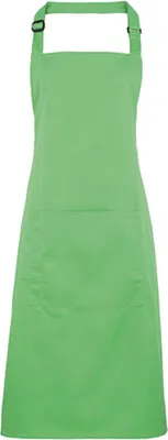 Immagine prodotto di Premier Workwear PR154 | Colours Grembiule con tasca - 72 x 86 cm - Lavabile fino a 60 - Colore: Mela (circa Pantone 360) - Dimensioni: 72 x 86 cm