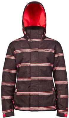 Produktbild von Protest Rafaela Jr True Black Kinder Skijacke Winterjacke Snowboardjacke Mädchen Schwarz Pink, Bekleidung Junior:140