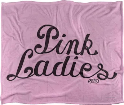 Immagine prodotto di Grease - Coperta "Pink Ladies", setosa e morbida TV26281 (Taglia unica) (Multicolore)