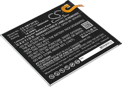 Immagine prodotto di TECHTEK Batteria compatibile con [Samsung] Galaxy Tab A 8.4 2020, SM-T307U sostituisce EB-BT307ABY