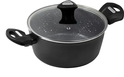 Produktbild von MARBURG 7-teiliges Topf-Set, Aluminiumlegierung, antihaftbeschichtet