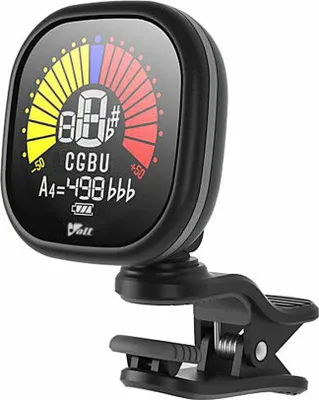 Immagine prodotto di Voggenreiter VOLT Clip-Tuner RCT-5000-black, Stimmgerät, für Gitarre / Bass / Ukulele, Schwarz, 1204