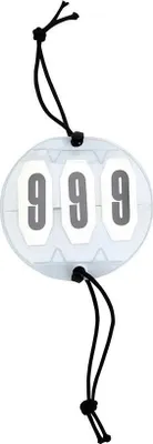 Immagine prodotto di Horka Numeri tondi da competizione Argento Argento Taglia unica