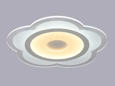 Productafbeelding van LED-plafondlamp 1611-500. Met de afstandsbediening kan de lichtkleur afzonderlijk worden ingesteld. Energieklasse: A+