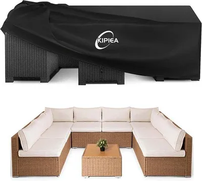 Produktbild von Gartenmöbelhülle wasserdicht 300x300x71cm - 420D Oxford Stoff