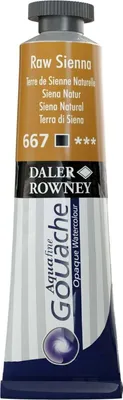 Image de Daler Rowney Aquafine Gouache Yellow Ochre 15 ml 1 pièce