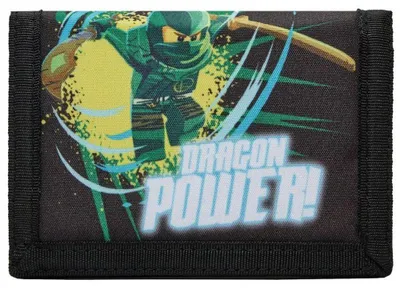 Immagine prodotto di Lego Ninjago - Portafoglio per bambini "Dragon Power" PP7803 (taglia unica) (nero)