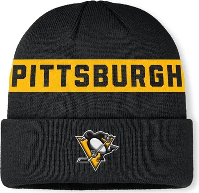 Produktbild von NHL Fanatics Cuffed Beanie – Wintermütze, NHL Teams:Pittsburgh Penguins