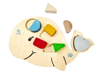 Produktbild von Stapelspiel Walfisch BxHxT 24x3x15cm NEU