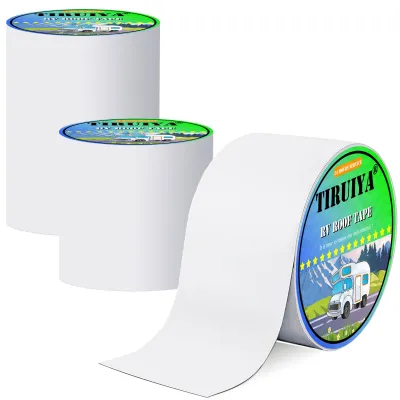 Butyl-Abdichtungsband, 10 cm x 15 m, weiß, wasserdicht, für Caravan & Dach