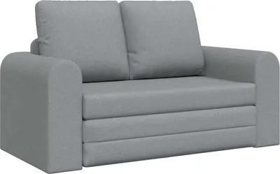 Obrázok produktu pre vidaXL Rozkladacia rozkladacia pohovka svetlosivá 148 x 71 x 83 cm látka