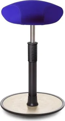 Produktbild von Sitz- Stehhocker Free Tall Triangel kvadrat Divina Mel. r.blau schw. /creme.