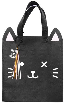 Produktbild von Geschenktüte Schwarze Katze 28 x 30 cm