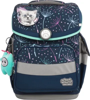 Produktbild von School Mood Timeless Pro Lina (Kätzchen), 7-tlg. Schulranzenset