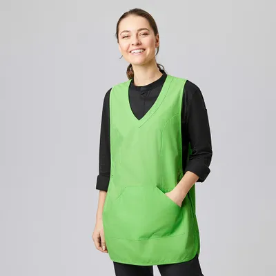 Produktbild von Überwurfschürze, lemon green, Größe I : Größe I : lemon green : 50% Baumwolle 50% Polyester