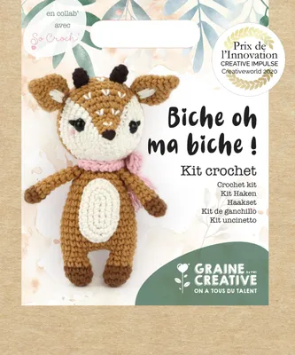 Obrázek produktu pro GRAINE CREATIVE 420220, Sada na pletení pro děti, Vícebarevný