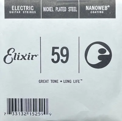 Produktbild von Elixir 15259 Nanoweb Nickel - Einzelsaite 059