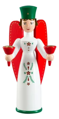 Produktbild von Weihnachtsfigur Engel mit Tüllen Höhe 16cm NEU