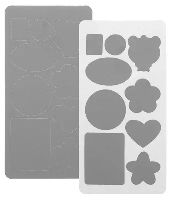 Reparaturflicken selbstklebend, 2 Stück, 10x20 cm, wasserdicht, grau, 18 Patches