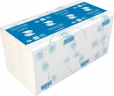 Produktbild von V-Falz Papierhandtücher 2-lagig Handtuchpapier Falthandtuch 23x23cm ZZ