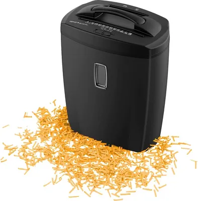 Image de Destructeur de documents Genie 580XCD Plus | Destructeur de documents | Coupe croisée | Déchiqueteur jusqu'à 10 feuilles | Destructeur de CD/DVD & cartes de crédit | Niveau de sécurité P-4 | Corbeille de 21 litres | Silencieux