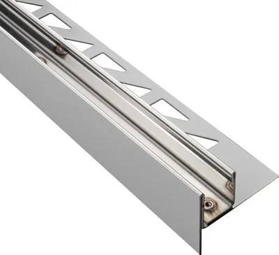 Produktbild von Glashalter- Duschprofil, Keil- Gefälle-Profil begehbare Dusche H19 G13 Links 100cm glänzend