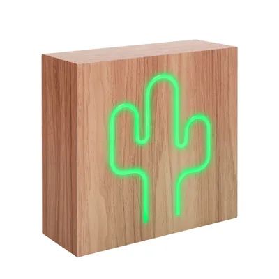 Productafbeelding van BIGBEN draadloze Bluetooth-luidspreker, neoncactus, model L