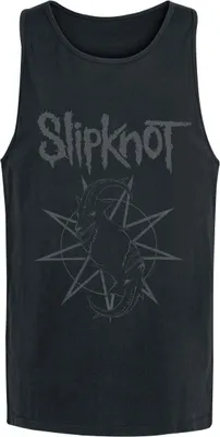 Produktbild von Slipknot Tank-Top Herren Goat Star Logo schwarz L