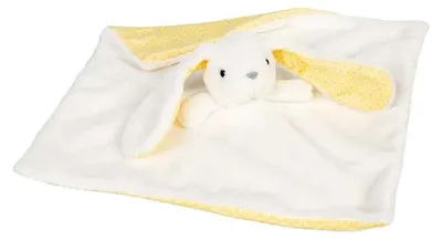 Obrázok produktu pre BigJigs Zajačik – plyšová deka na maznanie 31 x 31 cm pre bábätká