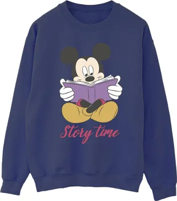 Produktbild von Disney - "Story Time" Sweatshirt für Herren BI39960 (L) (Marineblau)