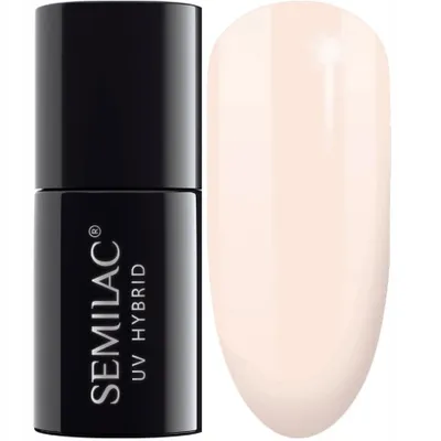 Zdjęcie produktu dla SEMILAC Lakier hybrydowy 162 Creamy Cookie - 7 ml