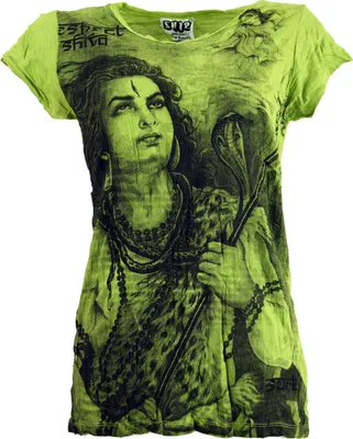 Produktbild von Sure T-Shirt Shiva - Lemon, Damen, Grün, Baumwolle, Größe: M