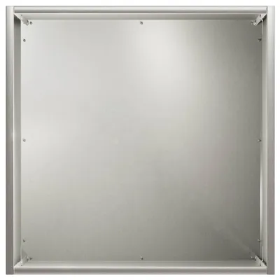 Immagine prodotto di Due vasi da giardino, argento, 25 x 25 x 25 cm, acciaio inossidabile
