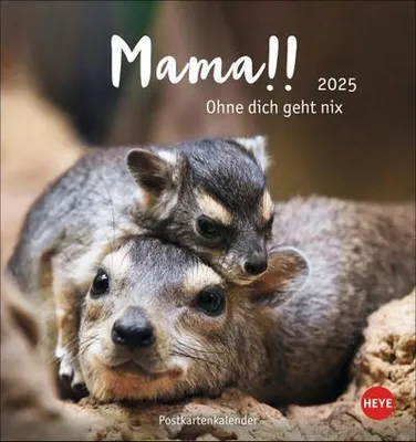 Immagine prodotto di Mamma! Calendario a cartoline 2025 - Senza di te non si va da nessuna parte!