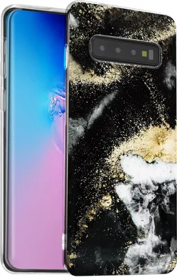Produktbild von Conie Muster Schutzhülle für Samsung Galaxy S10 Plus Tasche Silikon Case Bild Cover Bumper TPU Hülle als Motiv 1