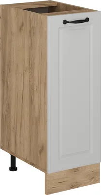 Immagine prodotto di Armadio cucina dispensa alto Vicco R-Line Bianco rustico 30 cm senza piano di lavoro, Model 53568
