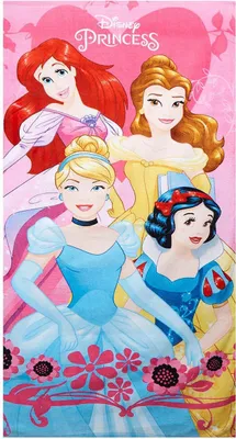 Zdjęcie produktu dla Ręcznik plażowy dla dzieci Disney Princess