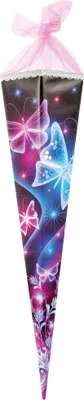 Produktbild von Goldbuch Schultüte Schmetterl. Glitter