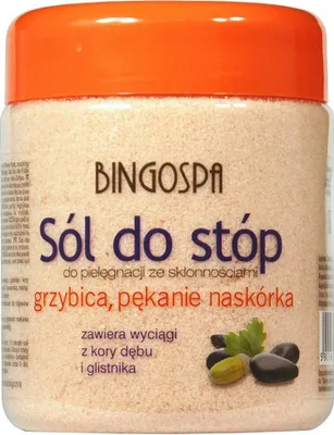 Image de BINGOSPA sel pour pieds - mycose, gerçures de l'épiderme 550 g