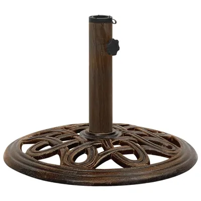 Produktbild von The Living Store Sonnenschirmständer Bronzen 40x40x32 cm Gusseisen
