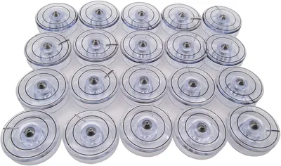 Immagine prodotto di Bobine di plastica di ricambio per macchine da cucire Singer, confezione da 20 pezzi, per cucito