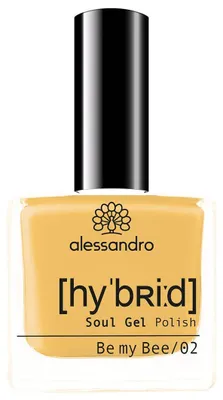 Produktbild von alessandro Hybrid Lack ROCOCO GARDEN- BE MY BEE- In nur 3 Schritten - perfekte Nägel ohne LED -bis zu 10 Tagen halt! 8 ml