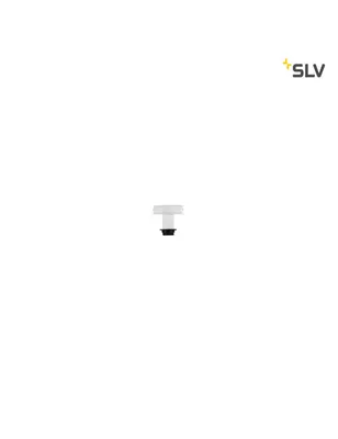 Produktbild von SLV 155551 FENDA E27 Deckenleuchte weiss ohne Schirm
