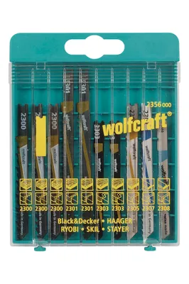 Obrázek produktu pro Wolfcraft 10 x pilové plátky 2356000
