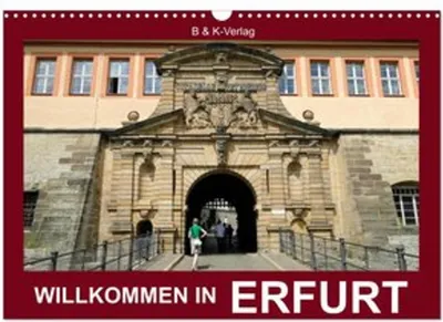 Obrázok produktu pre Vitajte v ERFURTE (nástenný kalendár 2026 DIN A3 na šírku), mesačný kalendár CALVENDO