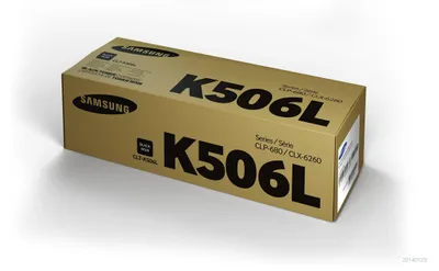 Zdjęcie produktu dla Samsung Oryginalny czarny toner o wysokiej wydajności CLT-K506L, 6000 stron(y), Czarny, 1 szt.