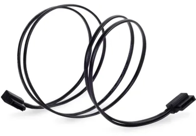Produktbild von Silverstone CP11, 0,5 m, SATA III, Männlich/Männlich, Schwarz