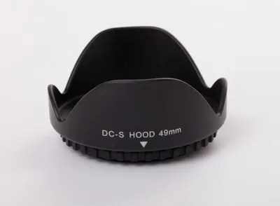 Produktbild von vhbw Gegenlichtblende für 49mm Objektiv, tulpenförmig, 7,2 cm, schwarz